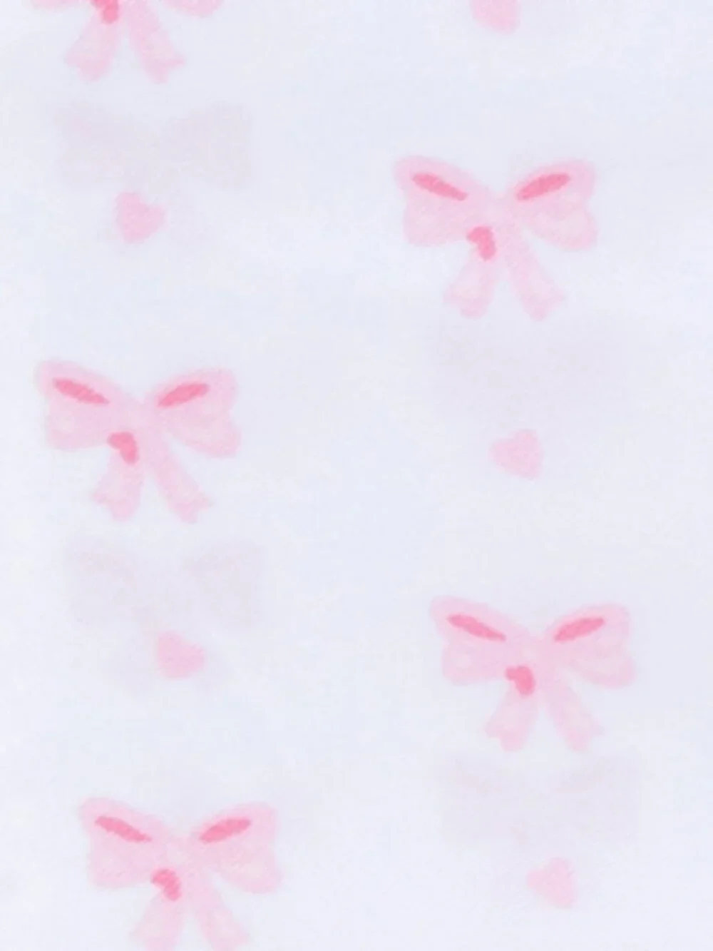 LAURA ASHLEY Hearts And Bows Satin Sheet Set